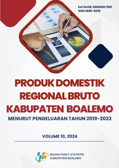 Produk Domestik Regional Bruto Kabupaten Boalemo Menurut Pengeluaran 2019-2023